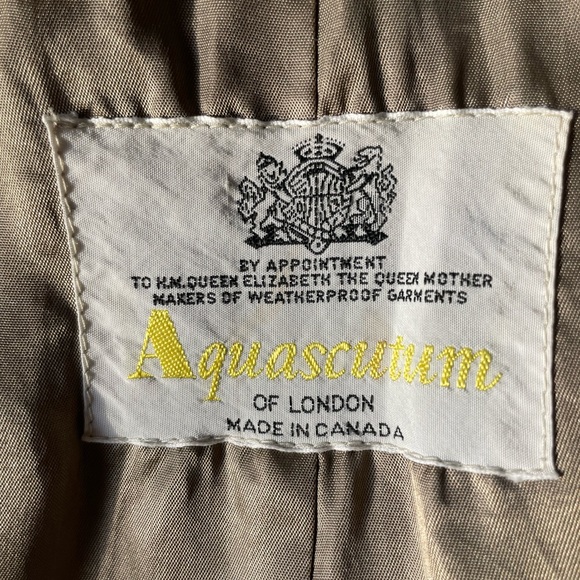 Aquascutum London Aqua 5 Trench Coat - Picture 16 of 16